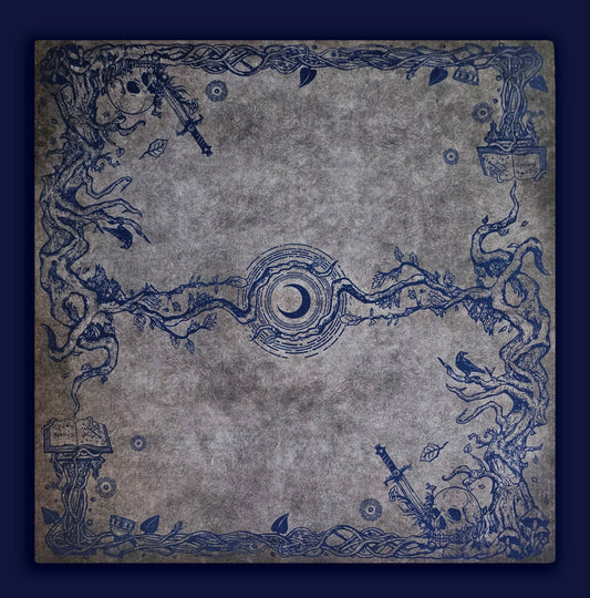 1 of 1 Grey/Blue Enchanted Woods Playmat